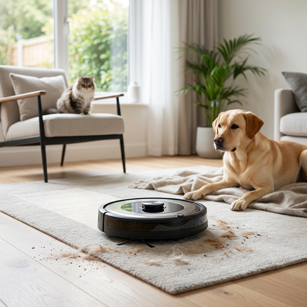 Top Robot Vacuums for Pet Hair & Dander UK (2026)