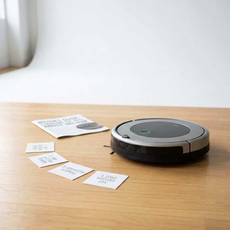 How to Choose a Robot Vacuum: Complete Buyer's Guide