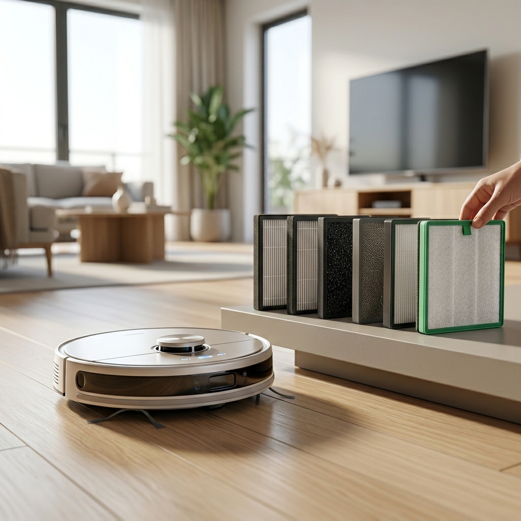 Robot Vacuum Filter Types Explained: A 2026 Guide to Cleaner Floors